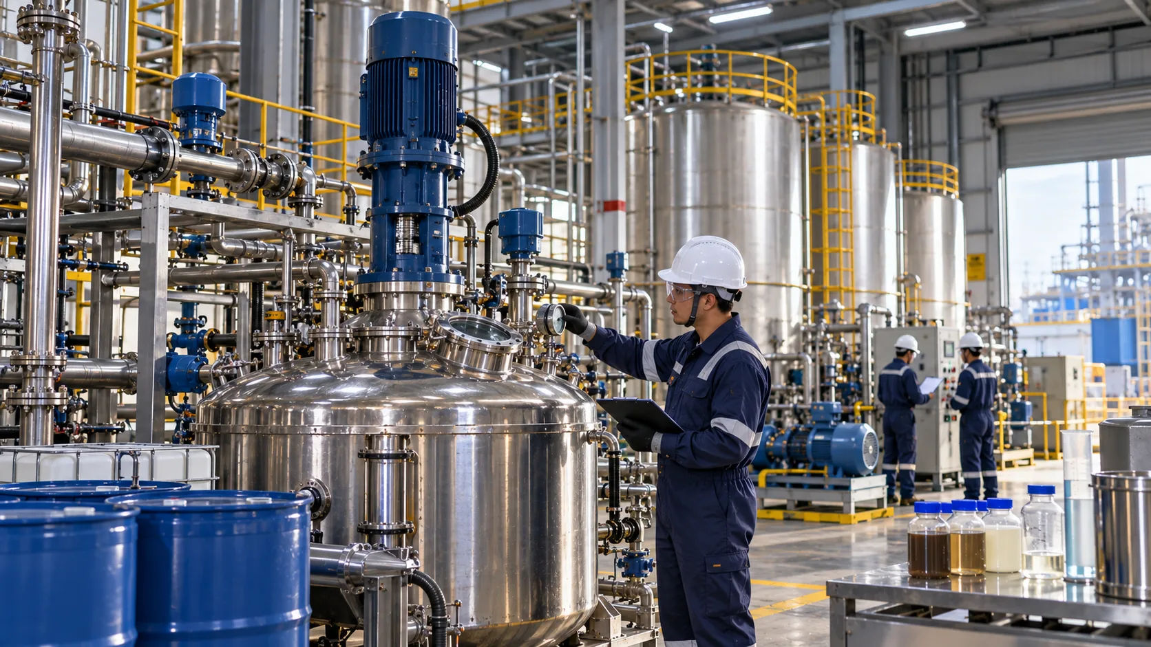 MANUFACTURING CAPABILITIES supporting industrial operations