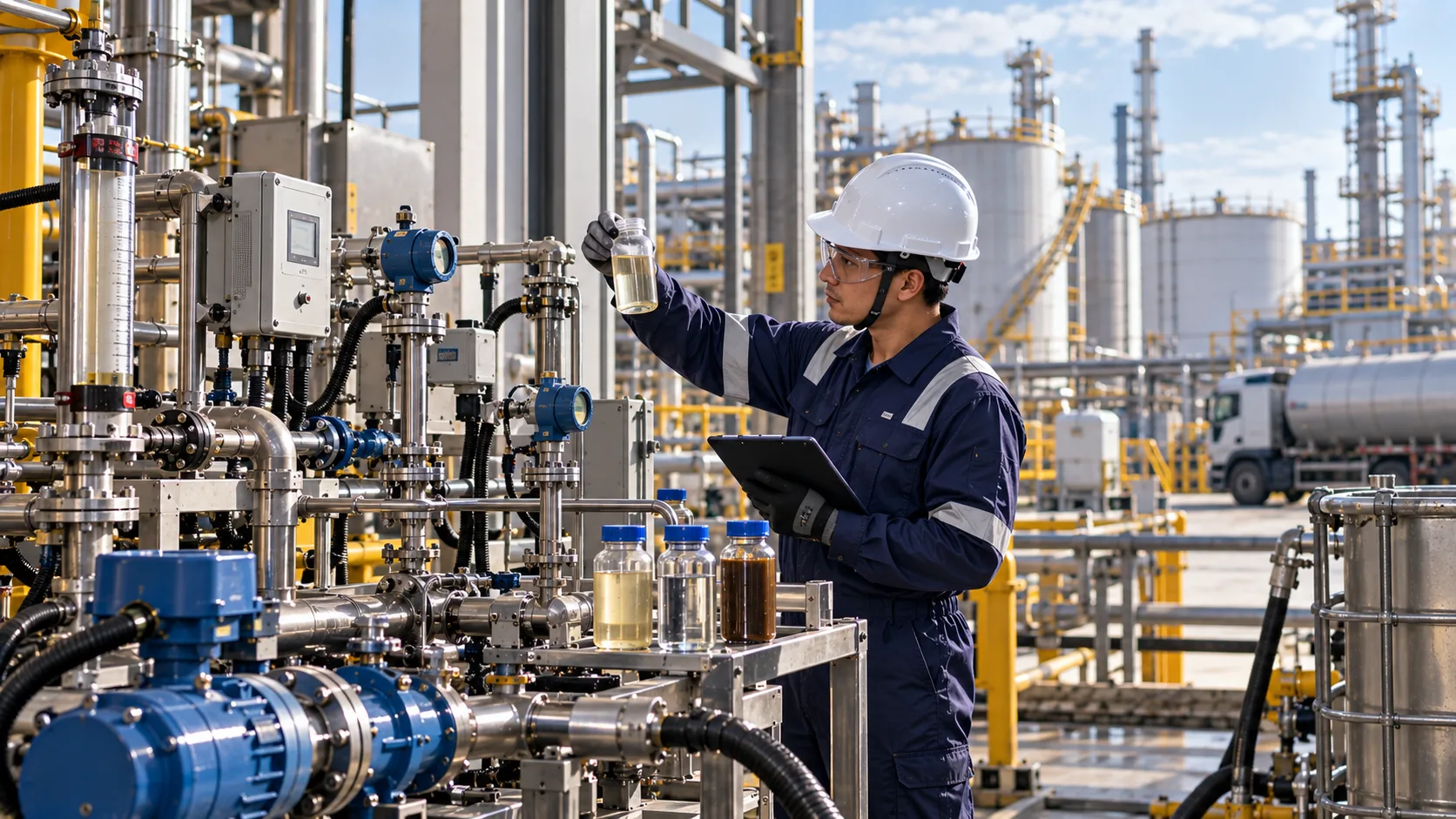 NANO EMULSION FLOW IMPROVER supporting industrial operations