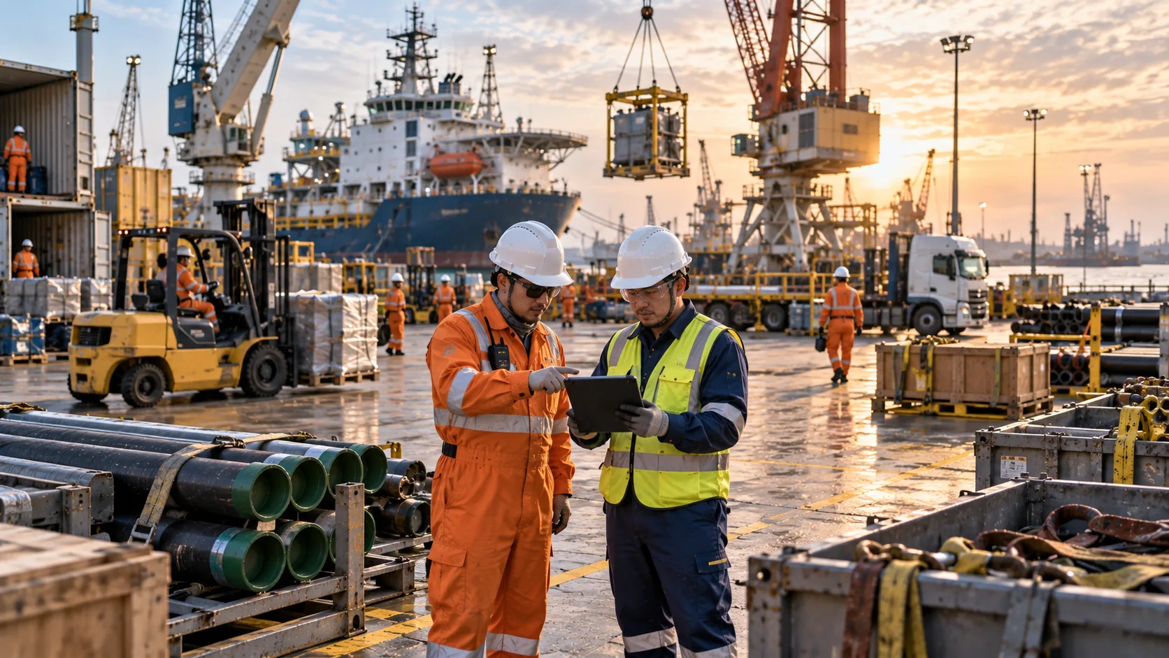 Industrial Project Management and Manpower Support